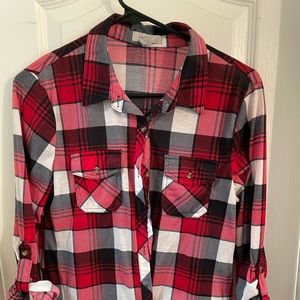 Plaid Button Down Shirt